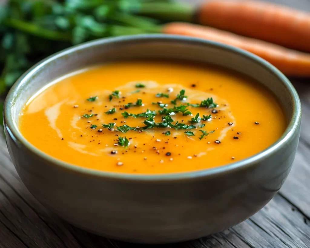 Spring Soup: Carrot & Orange Soup in 20 Minutes