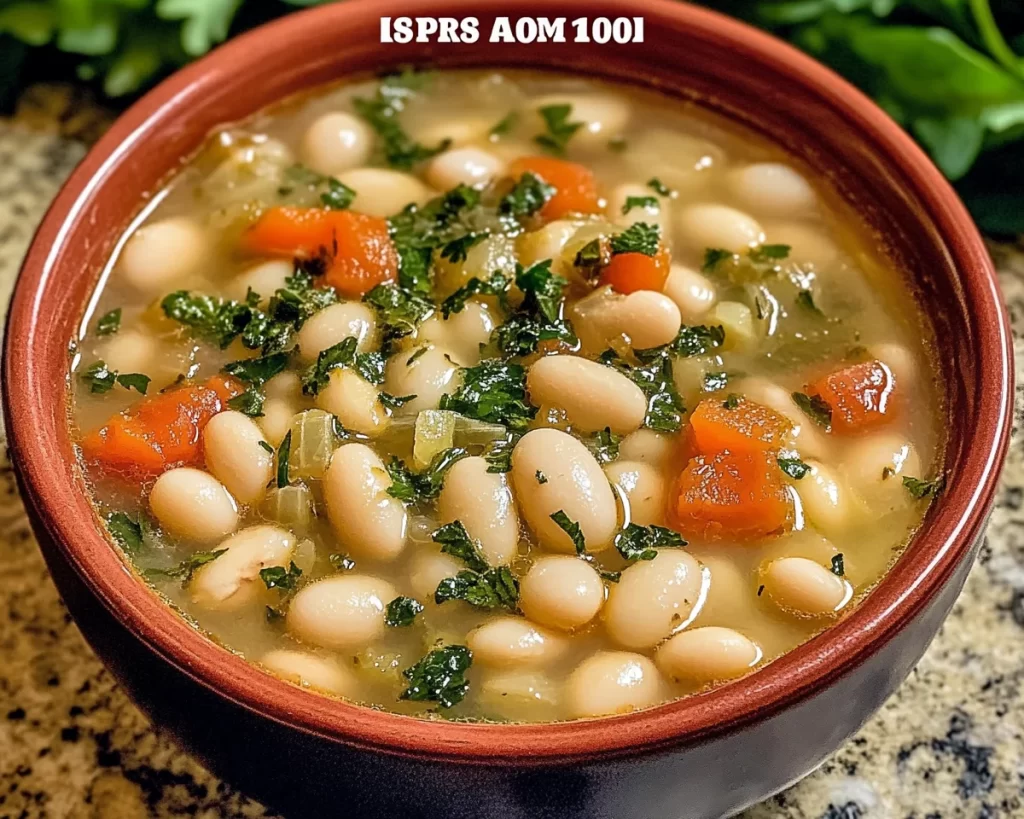 Easy Tuscan White Bean Soup