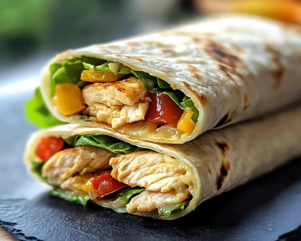 Summer Meals: Grilled Chicken Caesar Wrap in 15 Minutes