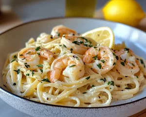 Summer Dinner Ideas: Creamy Lemon Pasta With Shrimp in 20 Minutes