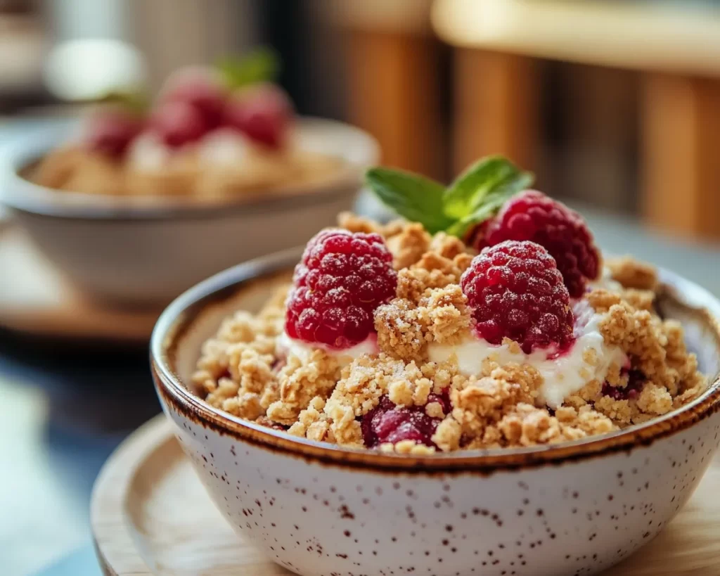 Spring Desserts: Lemon Berry Crumble in 5 Steps