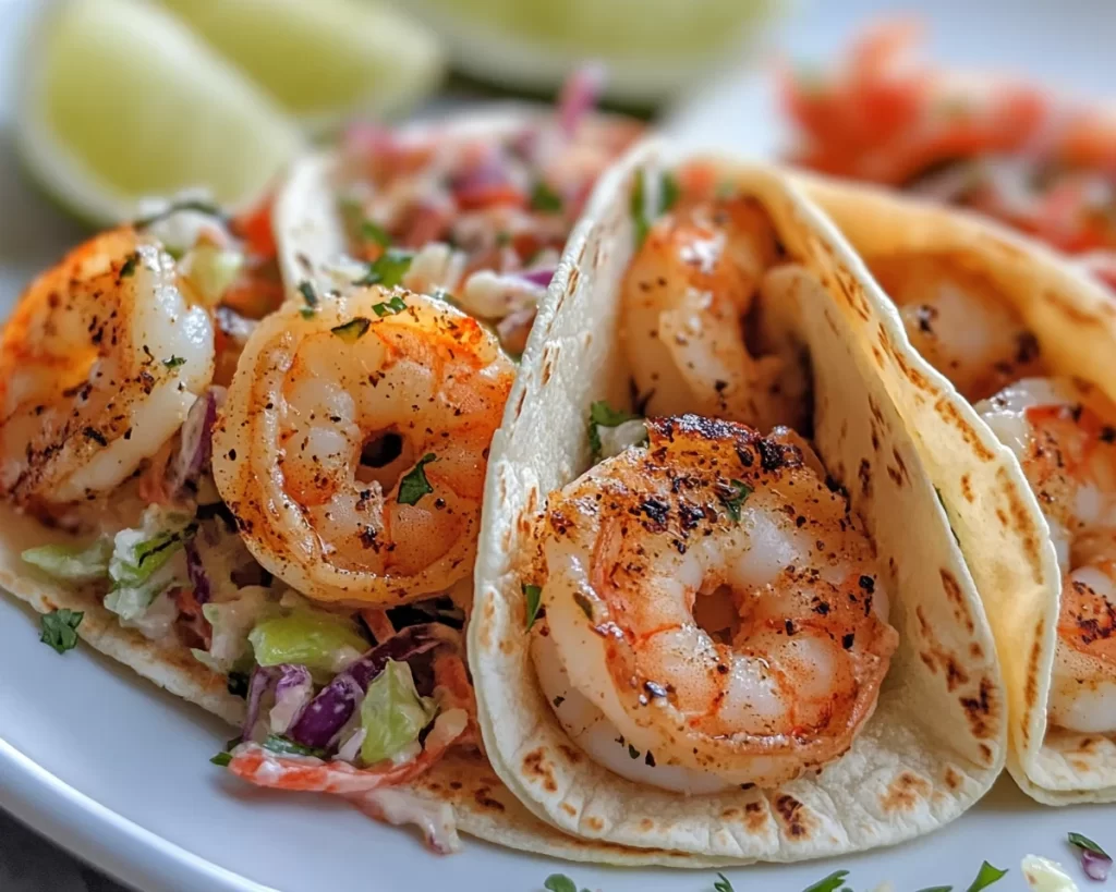 Summer Dinner: Shrimp Tacos with Lime Slaw