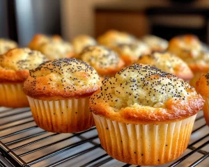 Spring Baking: Lemon Poppy Seed Muffins (Moist + Easy)