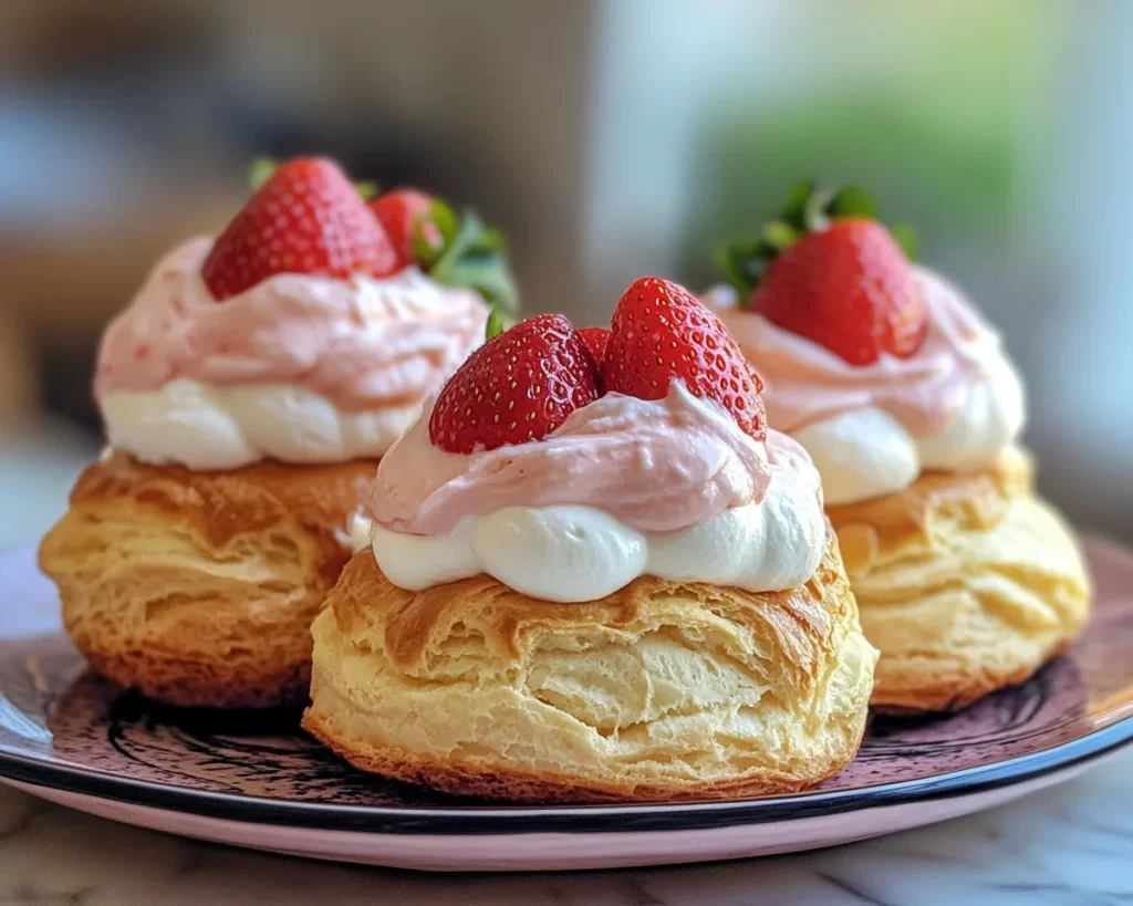 Spring Desserts: Strawberry Cream Puffs in 5 Steps