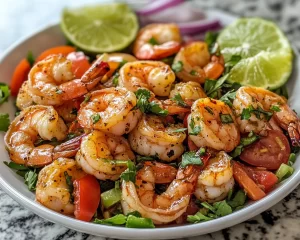 Summer Dinner Ideas: Honey Lime Shrimp Salad in 15 Minutes