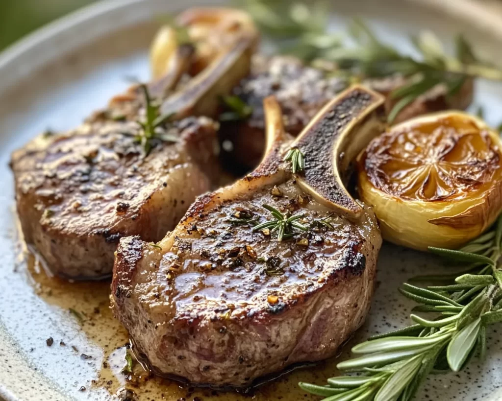 Easter Foods: Lamb Chops With Rosemary and Garlic in 25 Minutes