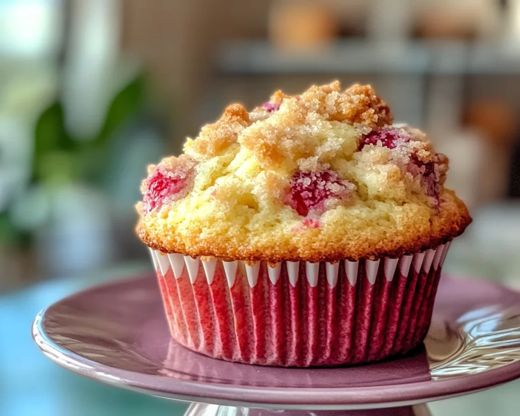 Spring Baking: Raspberry Streusel Muffins in 5 Steps