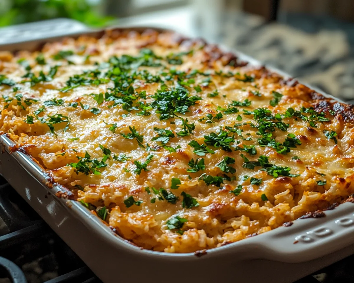 Easy Dinner Recipes for Family: BBQ Chicken Rice Casserole in 30 Minutes
