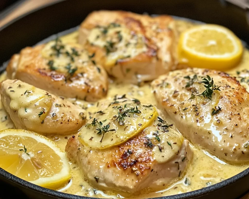 Spring Dinner Ideas: Creamy Lemon Chicken in 20 Minutes
