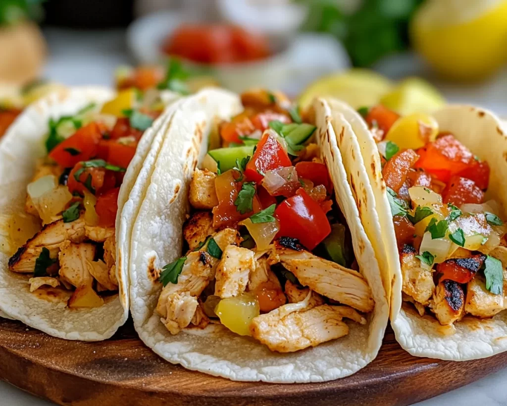 Summer Dinner Ideas: BBQ Chicken Street Tacos in 15 Minutes