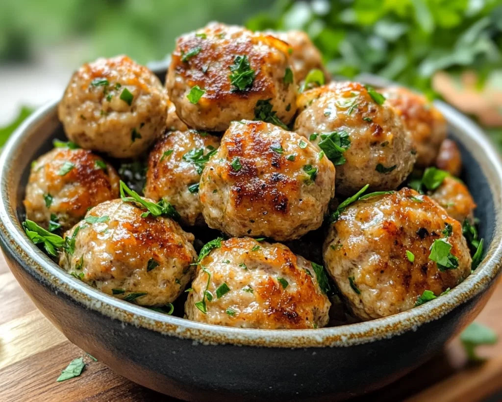 Easy Dinner Recipes for Family: Baked Turkey Meatballs in 25 Minutes