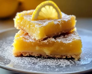Spring Desserts: Lemon Bars in 5 Steps