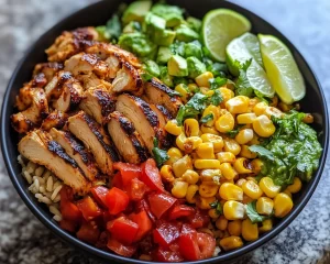 Summer Dinner Ideas: Chili Lime Corn & Chicken Bowls in 20 Minutes