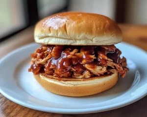 The Lazy Way to Make BBQ Pulled Chicken Sandwiches