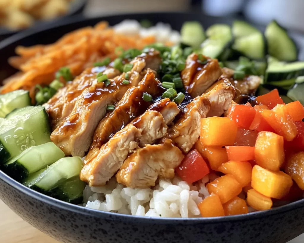 Healthy Easy Recipes: Teriyaki Chicken Rice Bowl in 20 Minutes