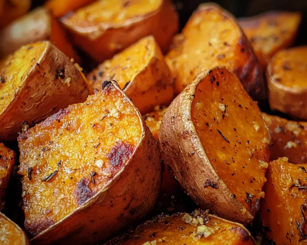 Crispy Roasted Sweet Potatoes