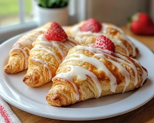 Spring Desserts: Strawberry Cream Cheese Danish in 25 Minutes