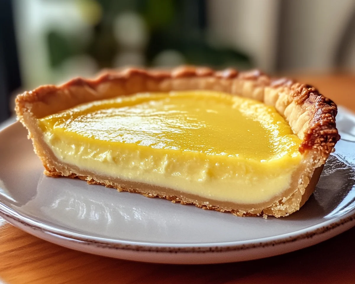 Spring Desserts: Lemon Custard Tart in 7 Steps