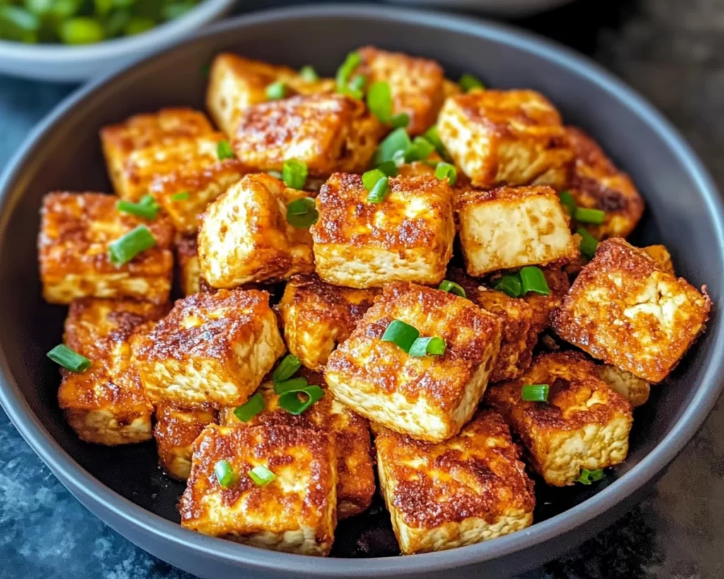 The Best Crispy Air Fryer Tofu