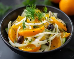 Spring Salad: Shaved Fennel Orange and Olive Salad in 15 Minutes