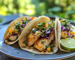 Summer Dinner Ideas: Honey Lime Fish Tacos in 20 Minutes