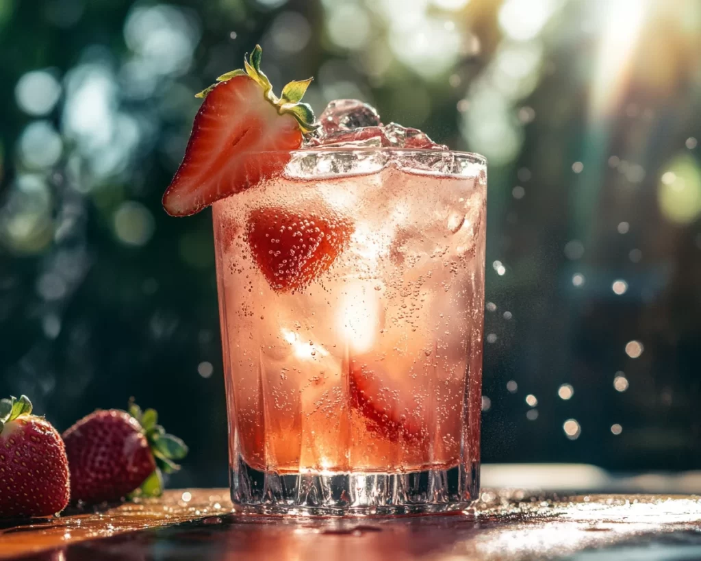 Soda Drinks Recipes: Homemade Strawberry Soda
