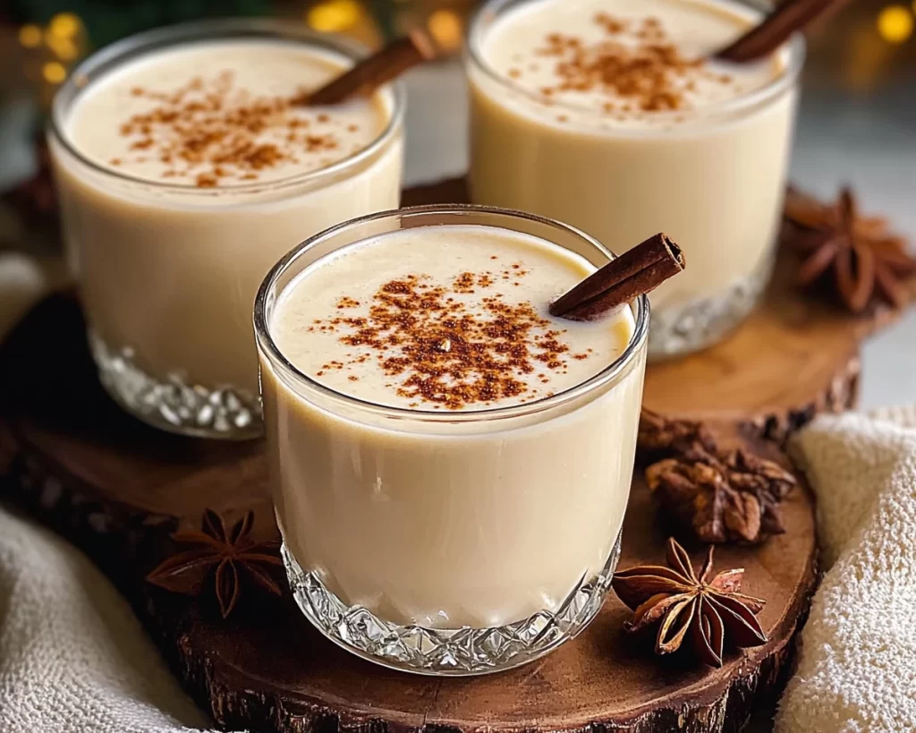 Vegan Almond Eggnog