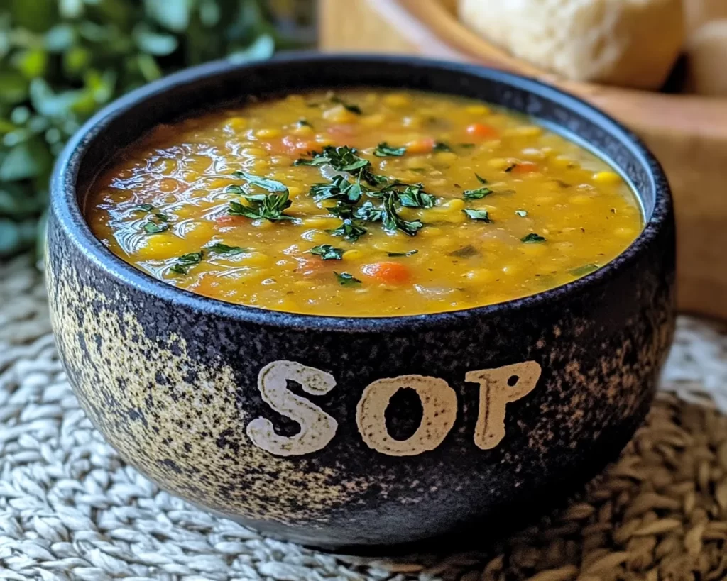 Spring Soup: Zesty Lemon Lentil Soup in 30 Minutes