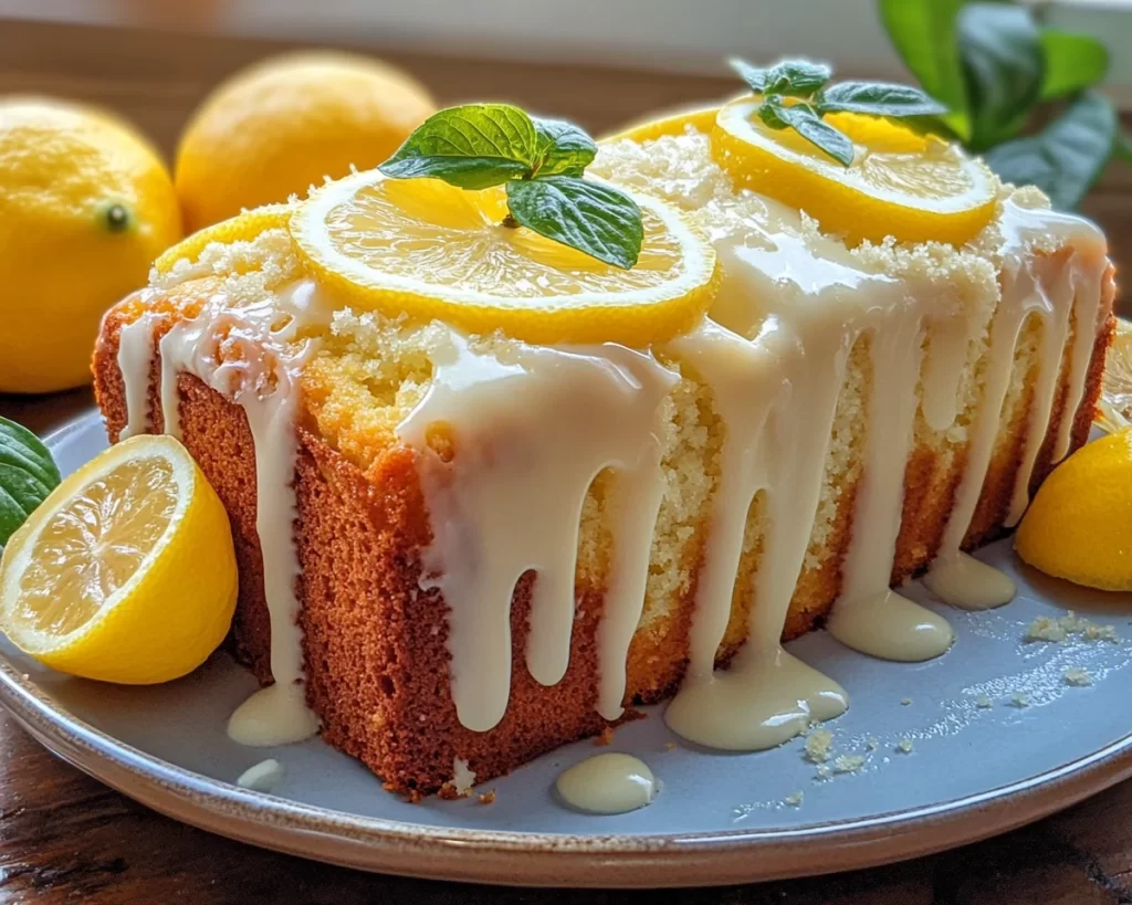 Spring Baking: Lemon Loaf Cake in 5 Steps