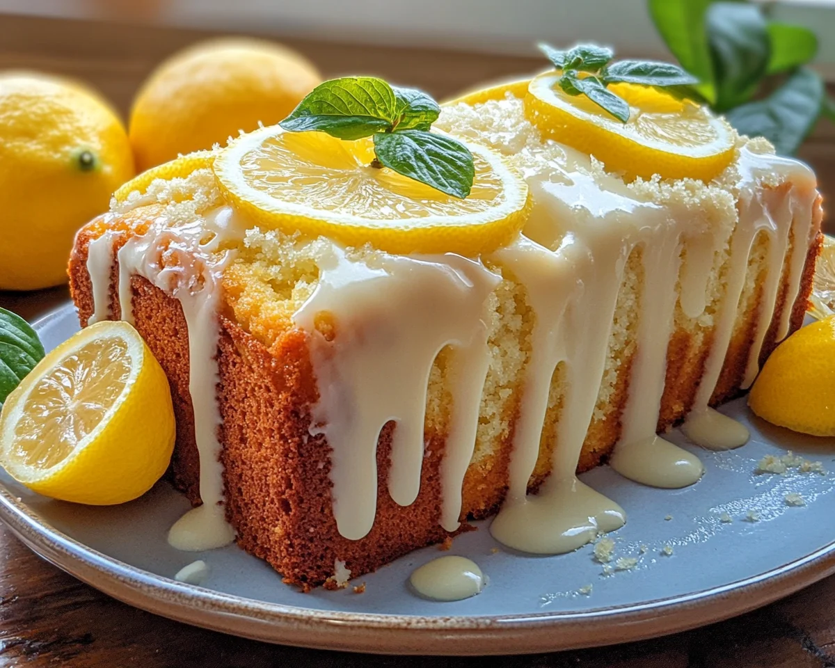 Spring Baking: Lemon Loaf Cake in 5 Steps