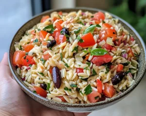 Summer Dinner Ideas: Mediterranean Orzo Salad in 15 Minutes