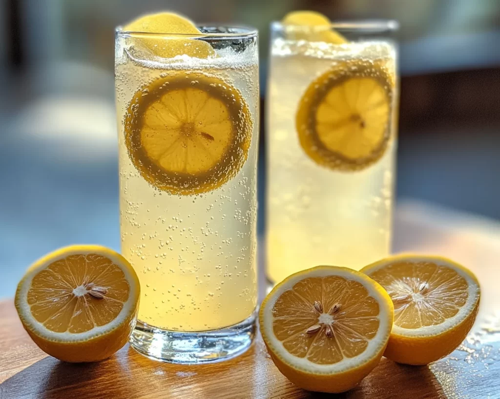 Soda Drinks Recipes: Homemade Lemon Soda (Quick)