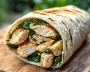 Summer Dinner Ideas: Cilantro Lime Chicken Wraps in 15 Minutes