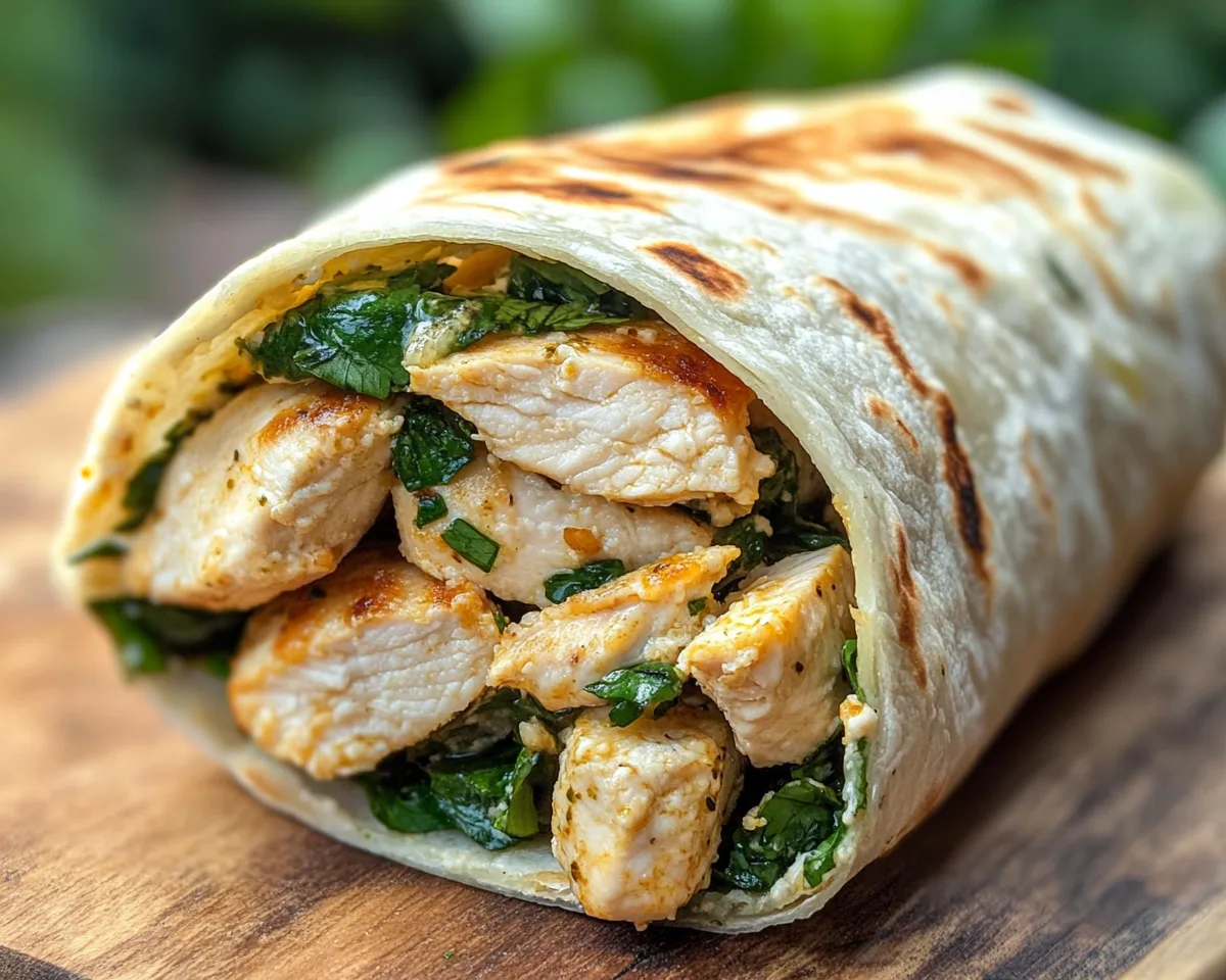 Summer Dinner Ideas: Cilantro Lime Chicken Wraps in 15 Minutes