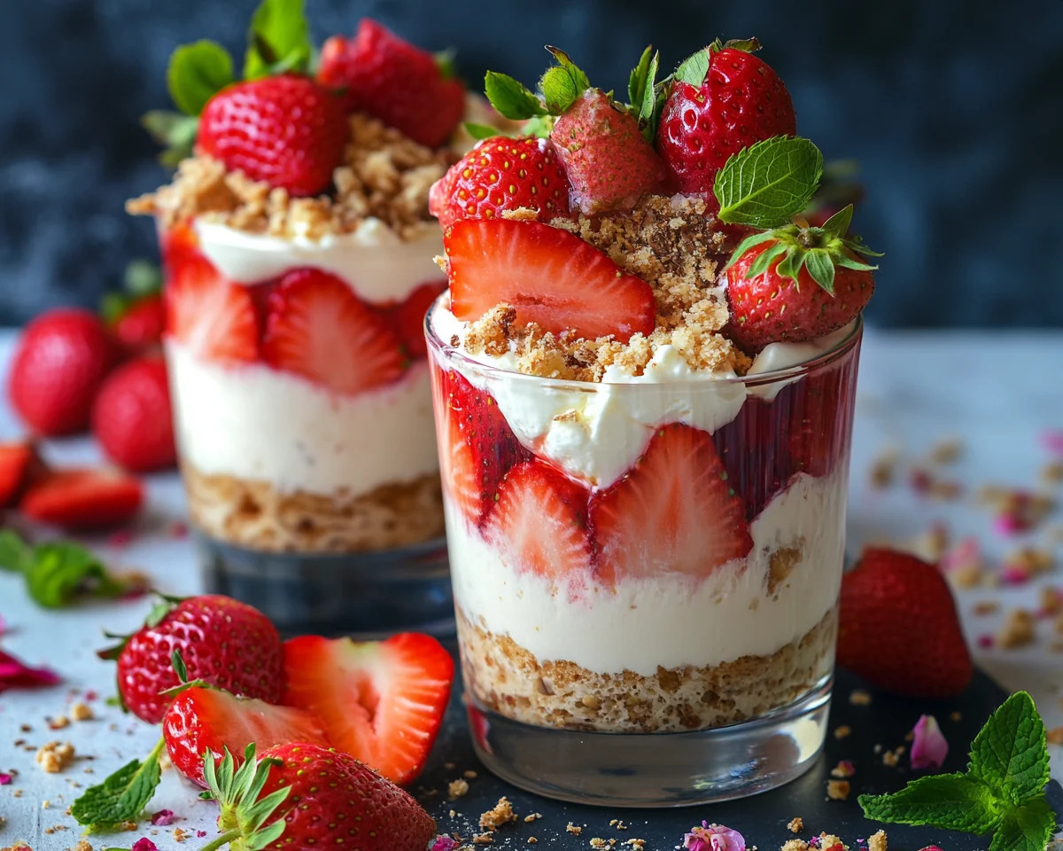 Spring Desserts: Strawberry Mascarpone Parfaits in 5 Steps