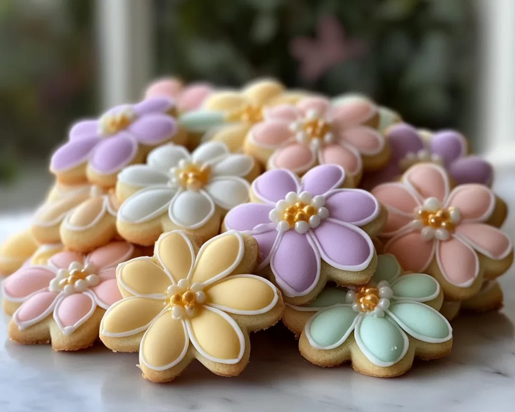 Spring Cookies: Soft Spring Sugar Cookies (Pastel)