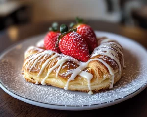 Spring Desserts: Strawberry Cream Cheese Danish in 5 Steps