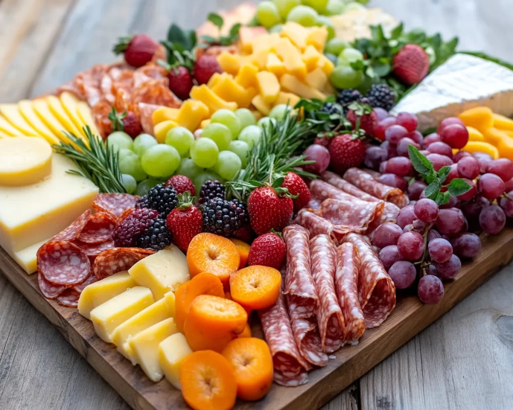 Spring Charcuterie Board Ideas: Spring Fruit + Cheese Board