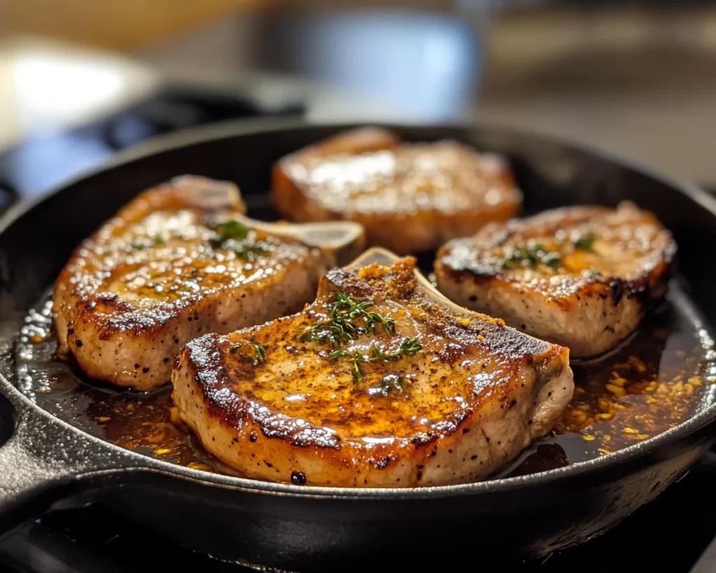 Spring Dinner Recipes: Honey Mustard Pork Chops in 20 Minutes