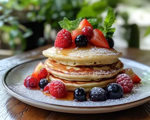Spring Brunch: Lemon Ricotta Pancakes With Berries in 20 Minutes