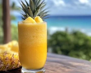 Summer Drinks: Pineapple Coconut Rum Slush in 10 Minutes