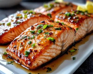 Summer Dinner Recipes: Honey Garlic Glazed Salmon in 20 Minutes