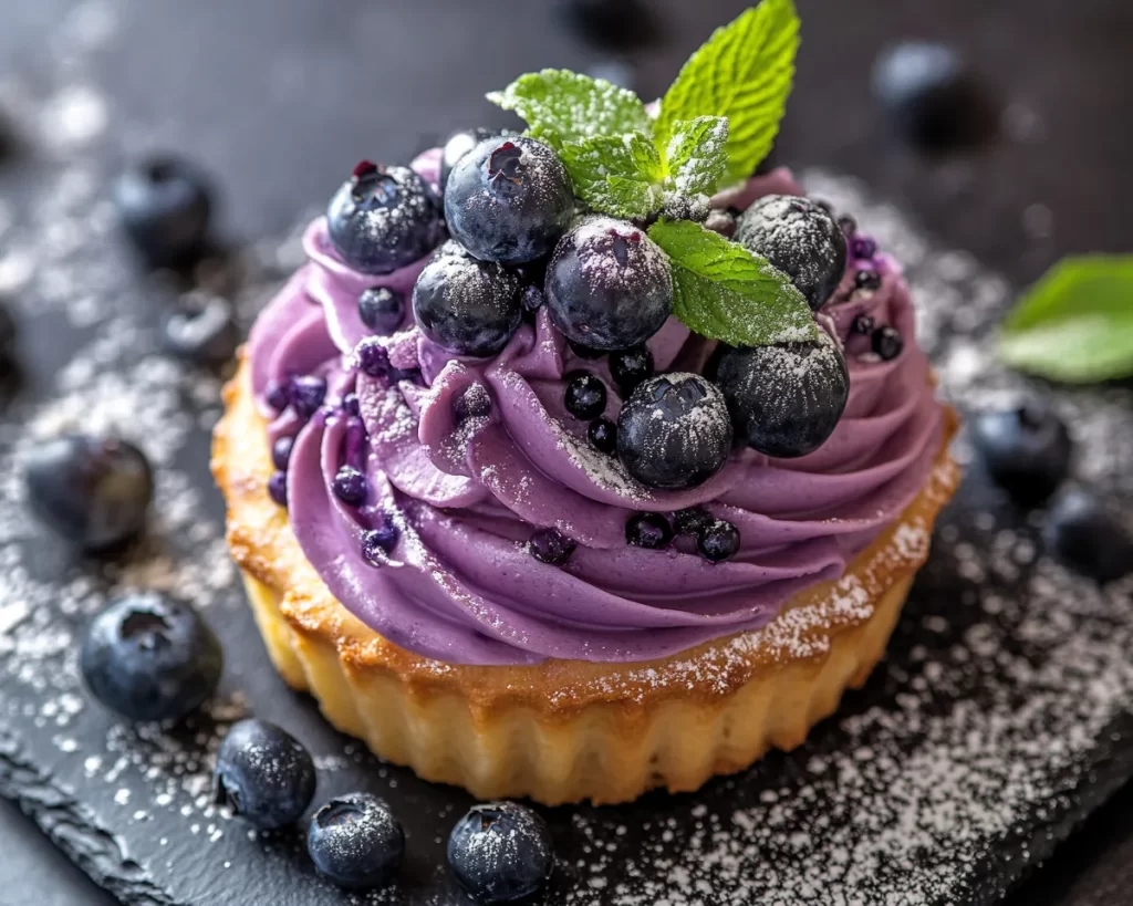 Spring Desserts: Blueberry Cream Puff Dessert in 7 Steps