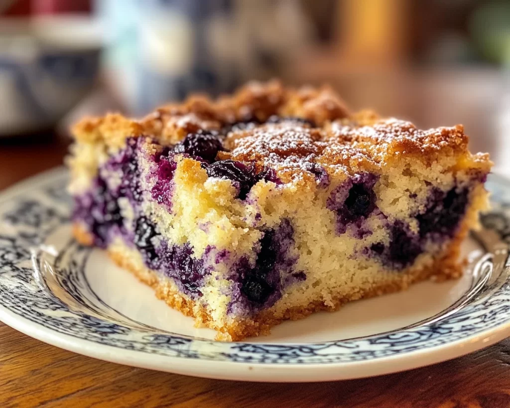 Spring Baking: Blueberry Coffee Cake in 5 Steps