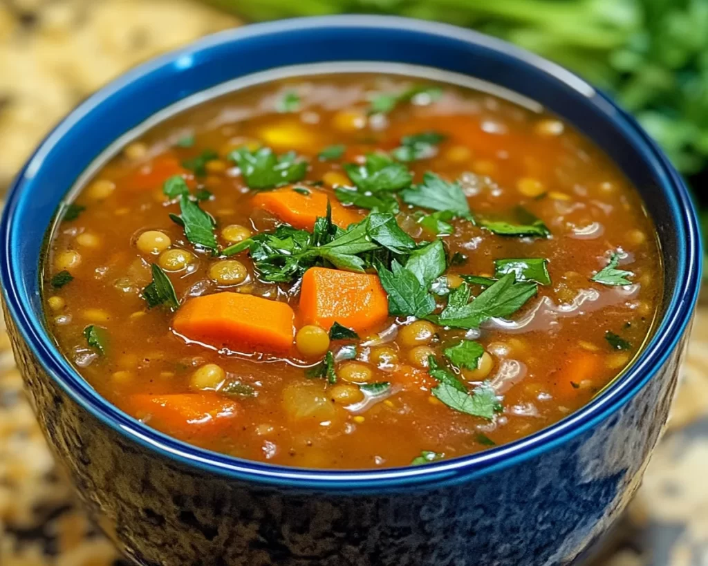 Spring Soup: Lentil Soup in 30 Minutes