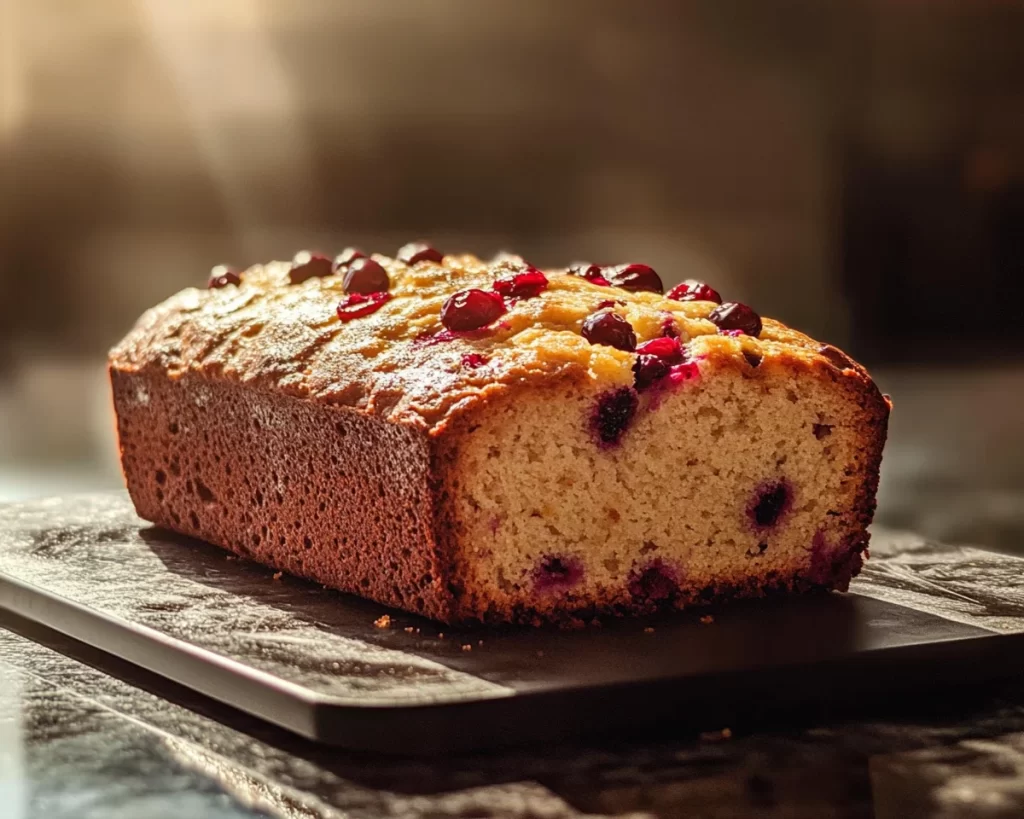 Spring Baking: Orange Cranberry Loaf in 5 Steps