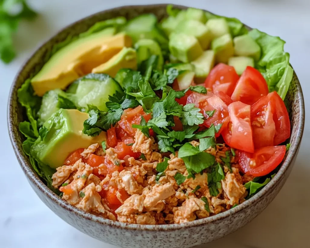 Healthy Easy Recipes: Turkey Lettuce Wrap Bowl in 15 Minutes