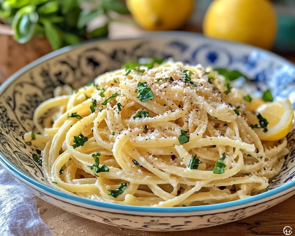Easy Summer Dinners: Lemon Garlic Butter Pasta in 20 Minutes