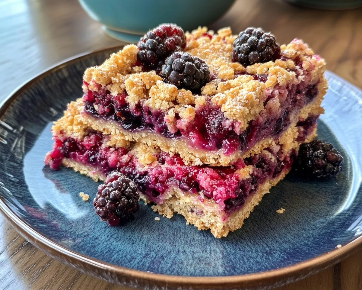 Spring Desserts: Berry Crumble Bars in 5 Steps