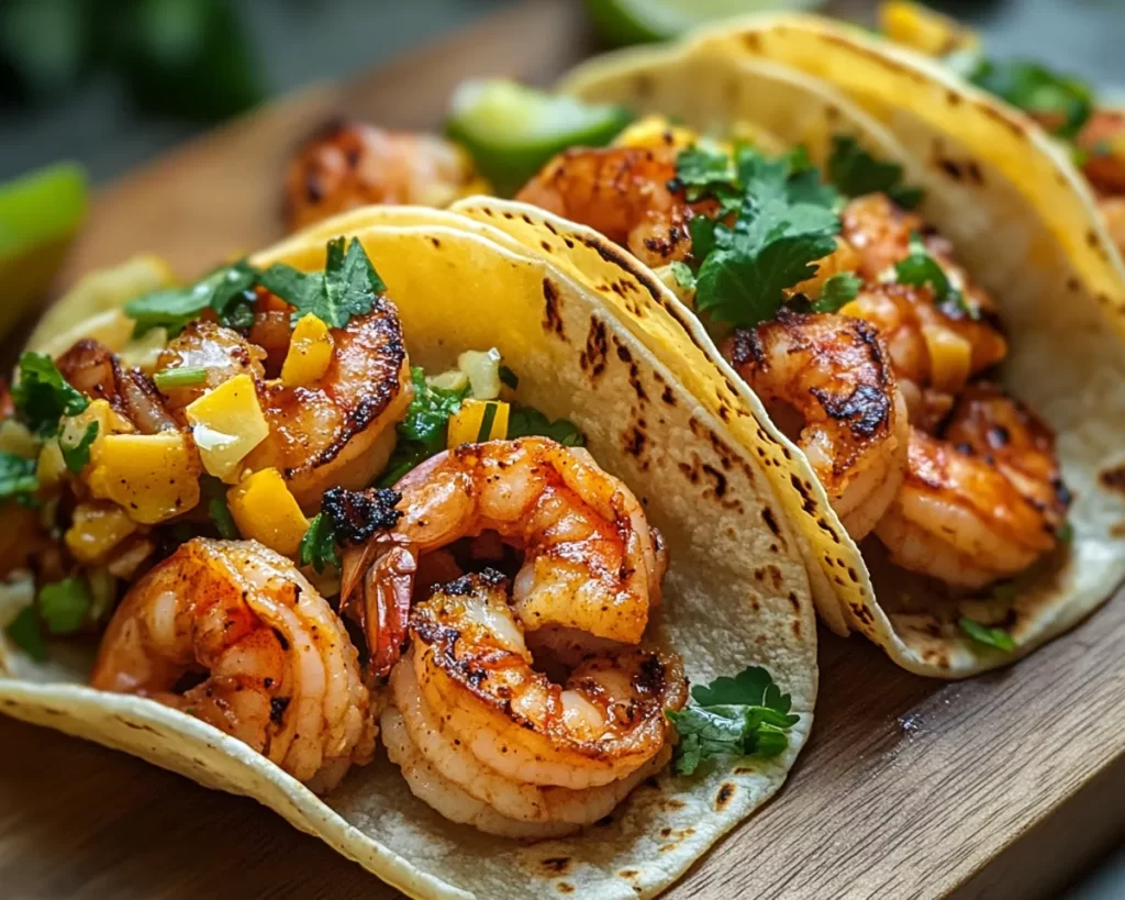 Summer Dinner Ideas: Grilled Shrimp Tacos in 15 Minutes